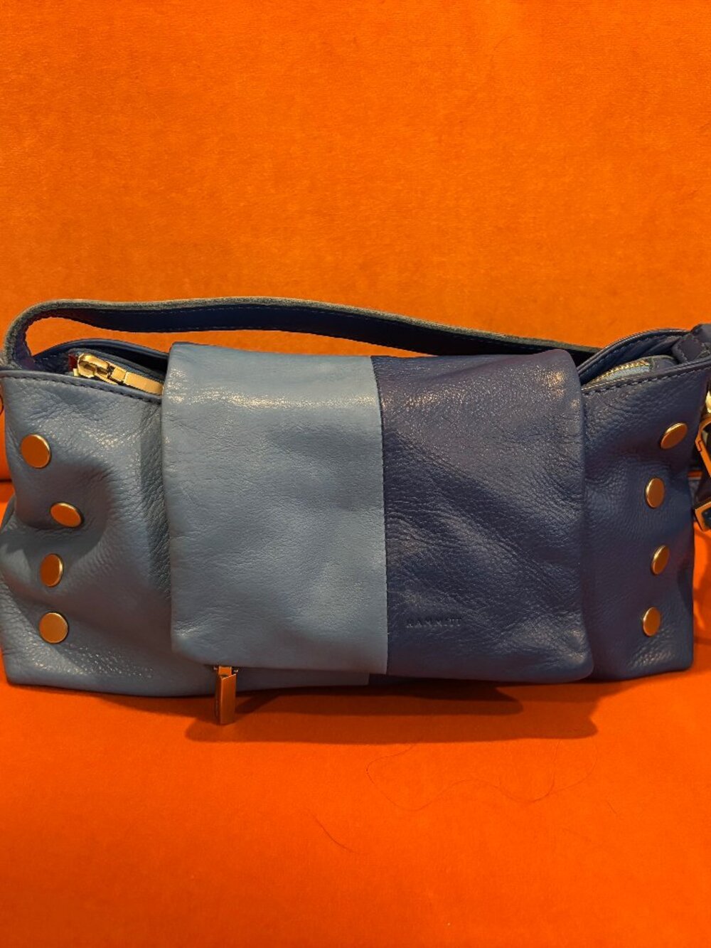Hammitt VIP Satchel | Oasis Blue | Brushed Silver Hardware | Excellent Condition